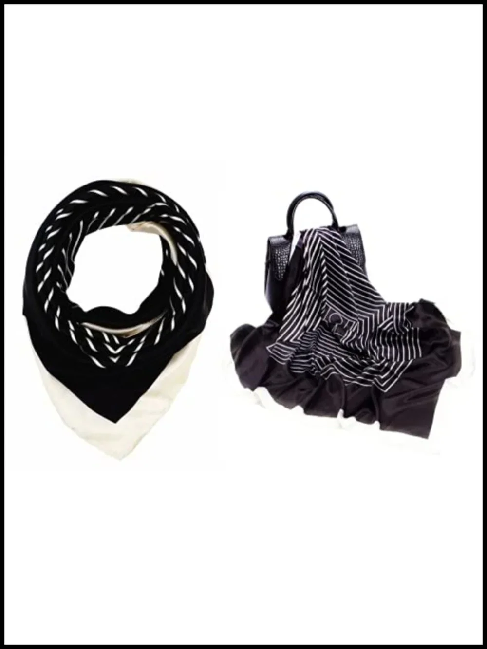 3 pcs 35x35 Silk Feeling Polyester Square Fashion Scarf for Head Hair Wrap